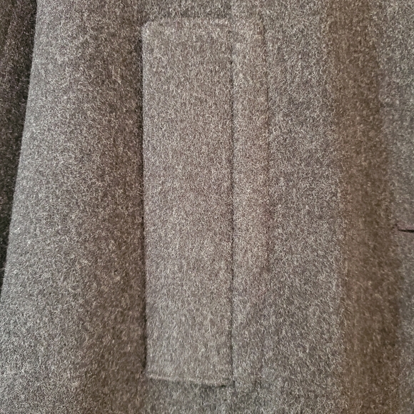 Charcoal Grey Wool Coat - Picture 4 of 7
